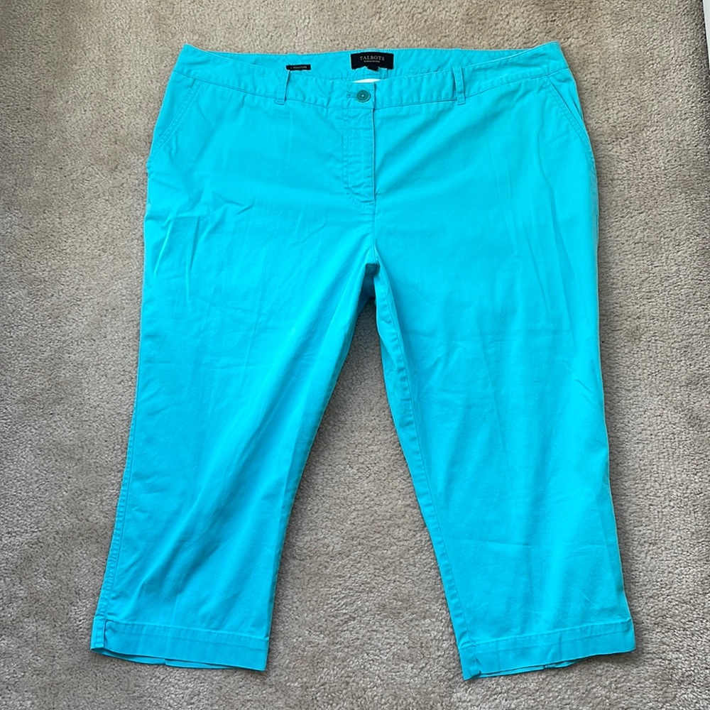 Talbots Blue Signature Bermuda Shorts 18WP